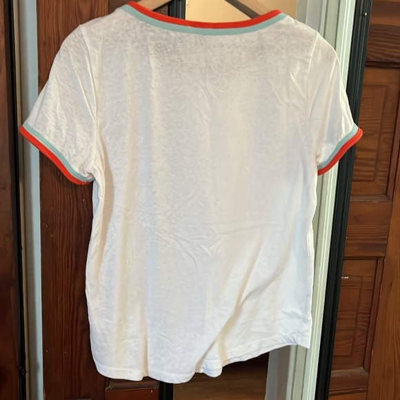 J Crew white tipped shirt size M - Picture 4 of 4